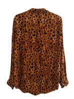 Fabienne Chapot blouse L, Bruin, Maat 42/44 (L), Ophalen of Verzenden, Zo goed als nieuw