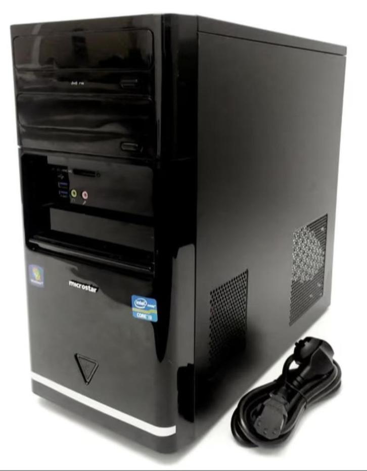 PC / Computer windows 10 (kan naar 11!) office wifi/wireless, Computers en Software, Desktop Pc's, Zo goed als nieuw, HDD, SSD