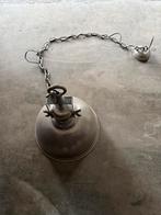 Zware metalen industriele hanglamp 2m lang metaal, Ophalen of Verzenden, Zo goed als nieuw