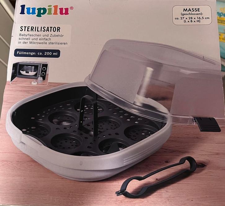 Lupilu Magnetron Sterilisator – Babyflessen en Accessoires, Kinderen en Baby's, Babyvoeding en Toebehoren, Nieuw, Sterilisator