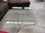 Salontafel glas, nieuw/demo. 100 x 100 cm. Voor 150=, Ophalen, 50 tot 100 cm, Nieuw, 50 tot 100 cm