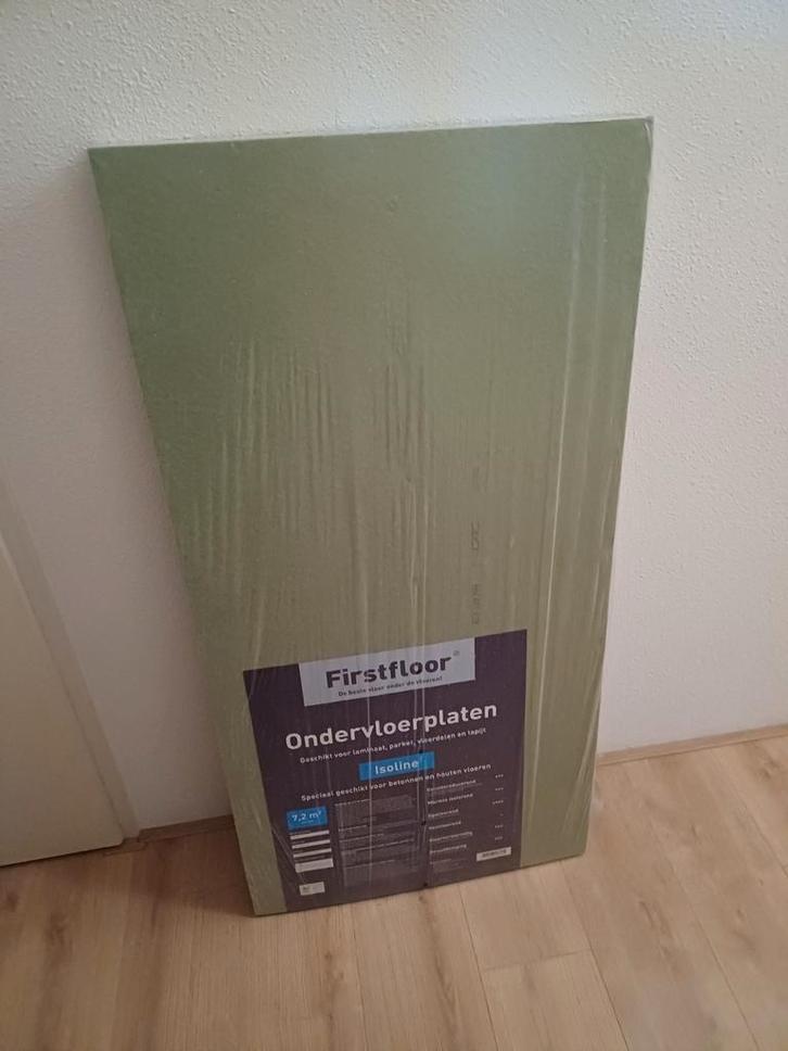 Firstfloor Ondervloerplaten - 9 stuks, Doe-het-zelf en Verbouw, Vloerdelen en Plavuizen, Nieuw, Overige typen, Overige materialen