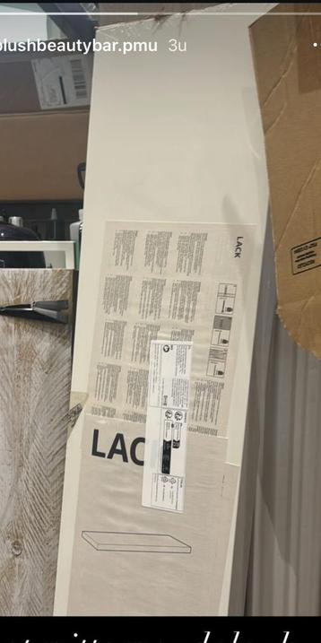 Lack wandplank ikea beschikbaar voor biedingen