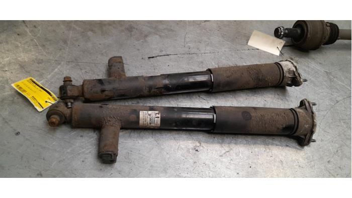 Schokdemper set van een Mercedes E-Klasse, Auto-onderdelen, Ophanging en Onderstel, Mercedes-Benz, Gebruikt, 3 maanden garantie