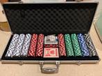 Pokerkoffer 500 chips nieuw, Ophalen of Verzenden, Zo goed als nieuw