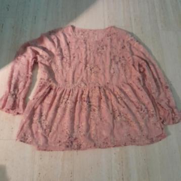Schitterende oudroze tuniek in grote maat   6 euro beschikbaar voor biedingen