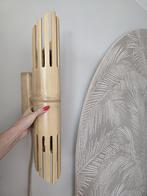 Handgemaakte Bamboe lamp, Huis en Inrichting, Lampen | Wandlampen, Ophalen of Verzenden, Nieuw, Hout, Japandi