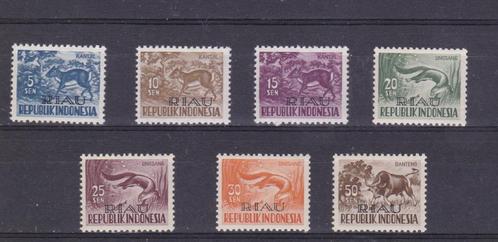 Indonesië Riau Cat.nrs. 26 - 32 compleet postfris, Postzegels en Munten, Postzegels | Azië, Postfris, Zuidoost-Azië, Ophalen of Verzenden
