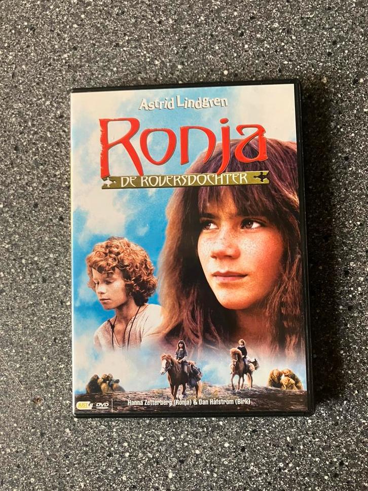 Ronja de Roversdochter (1984) Astrid Lindgren, Cd's en Dvd's, Dvd's | Kinderen en Jeugd, Film, Avontuur, Alle leeftijden, Ophalen of Verzenden