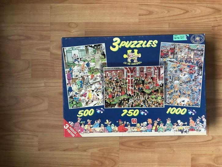 Jan van Haasteren puzzel, Hobby en Vrije tijd, Denksport en Puzzels, Gebruikt, Legpuzzel, 500 t/m 1500 stukjes, Ophalen of Verzenden