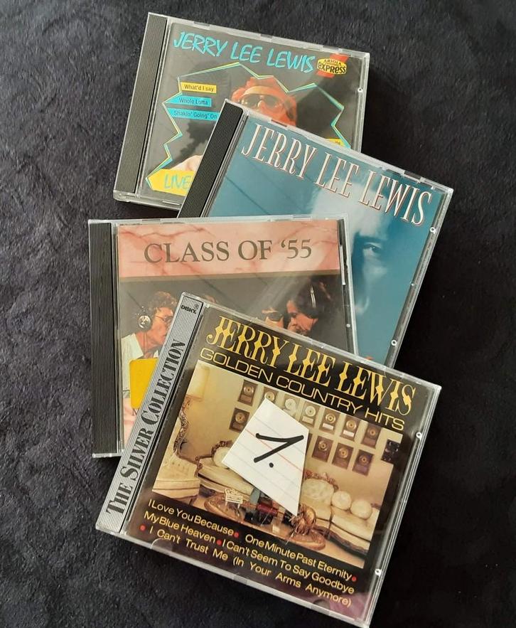 CD'S VAN JERRY LEE LEWIS.  ( 1 ), Cd's en Dvd's, Cd's | Rock, Zo goed als nieuw, Ophalen of Verzenden