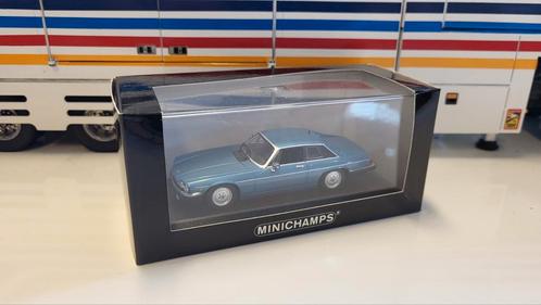 Minichamps Jaguar XJS V12 Coupe Blue Metallic, Hobby en Vrije tijd, Modelauto's | 1:43, Zo goed als nieuw, Auto, MiniChamps, Ophalen of Verzenden