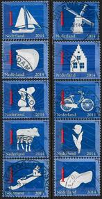 Nederlandse iconen, Verzenden, Na 1940, Gestempeld