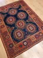 Handgeknoopt perzisch tapijt antiek 180x136, Info@SlatsAntiek.nl, Tweedehands, 100 tot 150 cm, Ophalen of Verzenden