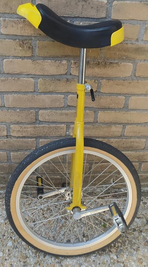 Gele eenwieler, Fietsen en Brommers, Fietsen | Eenwielers, Gebruikt, Ophalen of Verzenden
