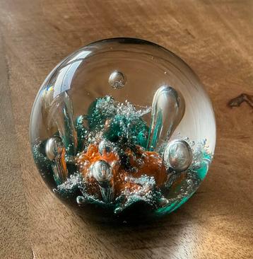 Cairhness Seadance Glazen Bol Schotland Gesigneerd 7 cm hoog beschikbaar voor biedingen