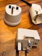 UK naar EU Adapter - 2x en 1x Oplader, Ophalen of Verzenden, Gebruikt