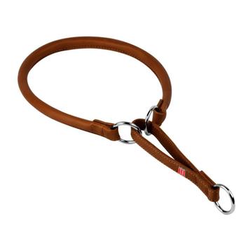 WAUDOG Soft Choke Halsband Leer L Nek 51-60 cm Bruin KOOPJE! beschikbaar voor biedingen