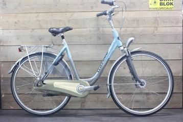 Gazelle Orange damesfiets 7 versn. blauw/grijs met garantie beschikbaar voor biedingen