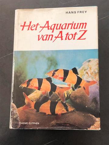 Het Aquarium van A tot Z/ Hans Frey beschikbaar voor biedingen