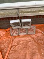 Gratis op te halen +|_25 stuks glazen bouwstenen, Ophalen, Minder dan 80 cm, Glasplaat, Minder dan 80 cm
