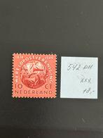 NVPH 542 met Mast Plaatfout 542PM, Ophalen of Verzenden, Postfris