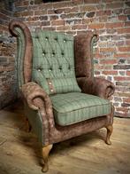 Gezocht Chesterfield stoelen, Ophalen, Gebruikt, Stof, Vintage
