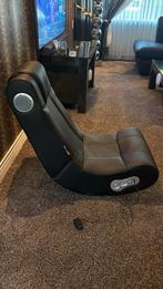 Game Stoel met Bluetooth - Zo goed als nieuw!, Huis en Inrichting, Stoelen, Kunststof, Zwart, Ophalen of Verzenden, Zo goed als nieuw