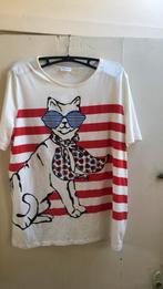 Gerry Weber T-shirt, Wit, Maat 42/44 (L), Ophalen of Verzenden, Zo goed als nieuw
