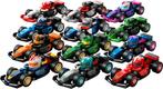 Lego 71049 F1 raceauto complete set 12 stuks, Ophalen of Verzenden, Nieuw
