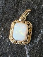 Gouden hanger met opaal, Overige voorstellingen, Ophalen of Verzenden, Zo goed als nieuw, Met edelsteen