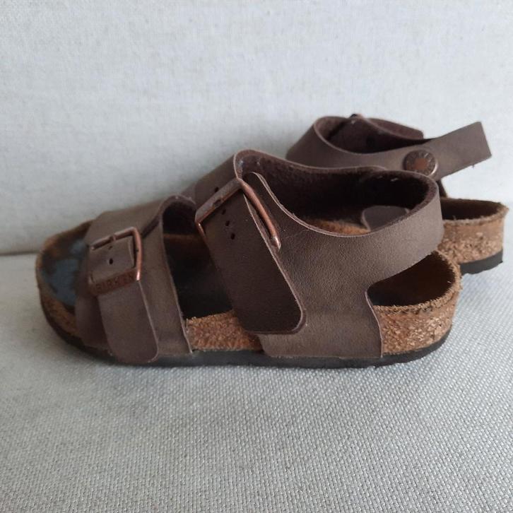 Birkenstock sandalen donker bruin maat 29, Kinderen en Baby's, Kinderkleding | Schoenen en Sokken, Zo goed als nieuw, Overige typen
