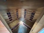 Hoek Infrarood Sauna - 4 Volwassenen / 6 Kinderen, Ophalen, Gebruikt, Infrarood, Complete sauna