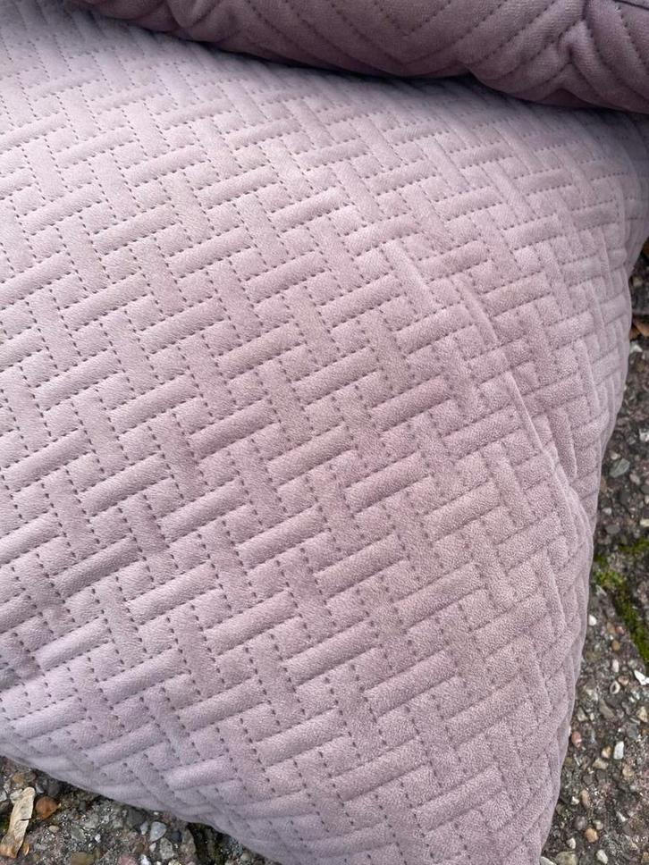 Roze Sierkussens - Set van 4, Huis en Inrichting, Woonaccessoires | Kussens, Zo goed als nieuw, Roze, Vierkant, Ophalen of Verzenden