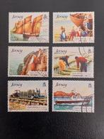 Jersey 1851-1856 oestervissery 2014 gestempeld mi 11 eu, Ophalen of Verzenden