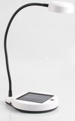 Solar Led bureaulamp met USB lader. - Nieuw, Kunststof, Nieuw, Ophalen of Verzenden, Modern