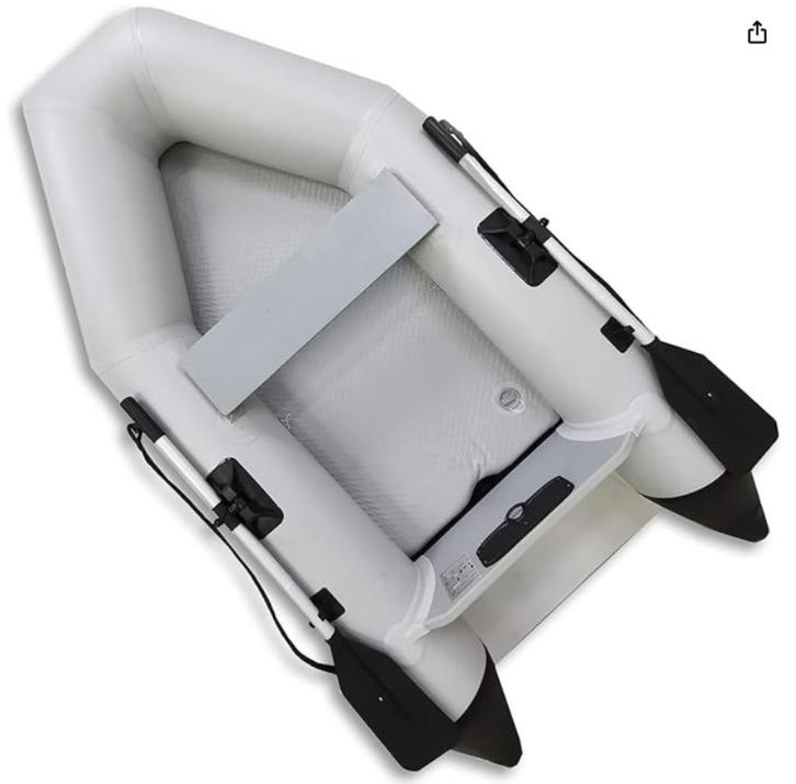 Nieuwe rubberbootset & fluistermotor 2 x accu VAARKLAAR !, Watersport en Boten, Rubberboten, Nieuw, Overige merken, Airdeck, Minder dan 70 pk