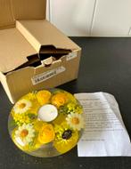 Handgemaakt antiek glazen theelicht NIEUW, Antiek en Kunst, Antiek | Glas en Kristal, Ophalen of Verzenden