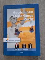 C.J. Loonstra - Hoofdlijnen Nederlands recht, Ophalen of Verzenden, Zo goed als nieuw, C.J. Loonstra