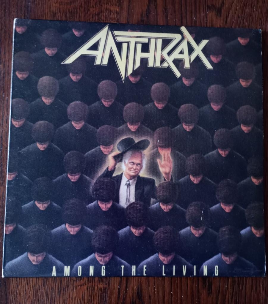 Anthrax - Among the Living lp (persing Zuid-Korea), Cd's en Dvd's, Vinyl | Hardrock en Metal, Gebruikt, Verzenden