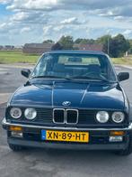 BMW 320i Cabriolet uit 1989 RoyalBlau (E30), Auto's, BMW, Cabriolet, Blauw, Origineel Nederlands, 1200 kg