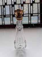 antiek parfumflesje met gouden dop., Antiek en Kunst, Verzenden, Goud