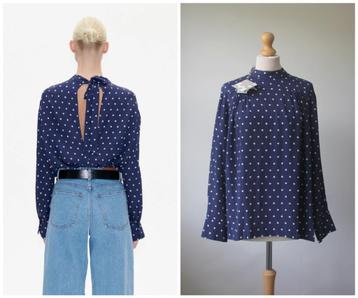 Baum und Pferdgarten - NIEUW / mooie blouse / blauw / maat S beschikbaar voor biedingen