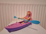 Barbie met kano, Kinderen en Baby's, Speelgoed | Poppen, Ophalen of Verzenden, Gebruikt, Barbie