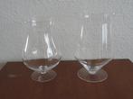 BLOEMENVAZEN   (2 stuks), Overige kleuren, Ophalen of Verzenden, Minder dan 50 cm, Glas