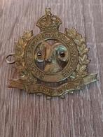 Canadian cap badge Royal Mountain Rangers., Verzamelen, Militaria | Tweede Wereldoorlog, Ophalen of Verzenden, Landmacht, Engeland