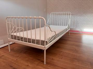 Wit metalen bedframe - Eenpersoons minnen ikea - afbeelding 2