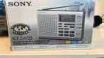 Sony wereldontvanger ICF-SW35 als nieuw, Audio, Tv en Foto, Radio's, Ophalen of Verzenden, Zo goed als nieuw, Wereldontvanger
