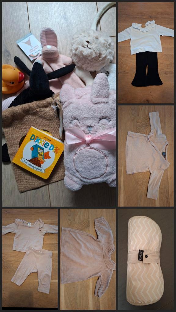 Babypakket meisje (kleding maat 62-68), Kinderen en Baby's, Babykleding | Baby-kledingpakketten, Zo goed als nieuw, One size, Ophalen of Verzenden