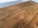 Eettafel hout, 180 cm, verlengd 225 of 270 cm. Breed 100 cm, Huis en Inrichting, Tafels | Eettafels, 50 tot 100 cm, Rechthoekig